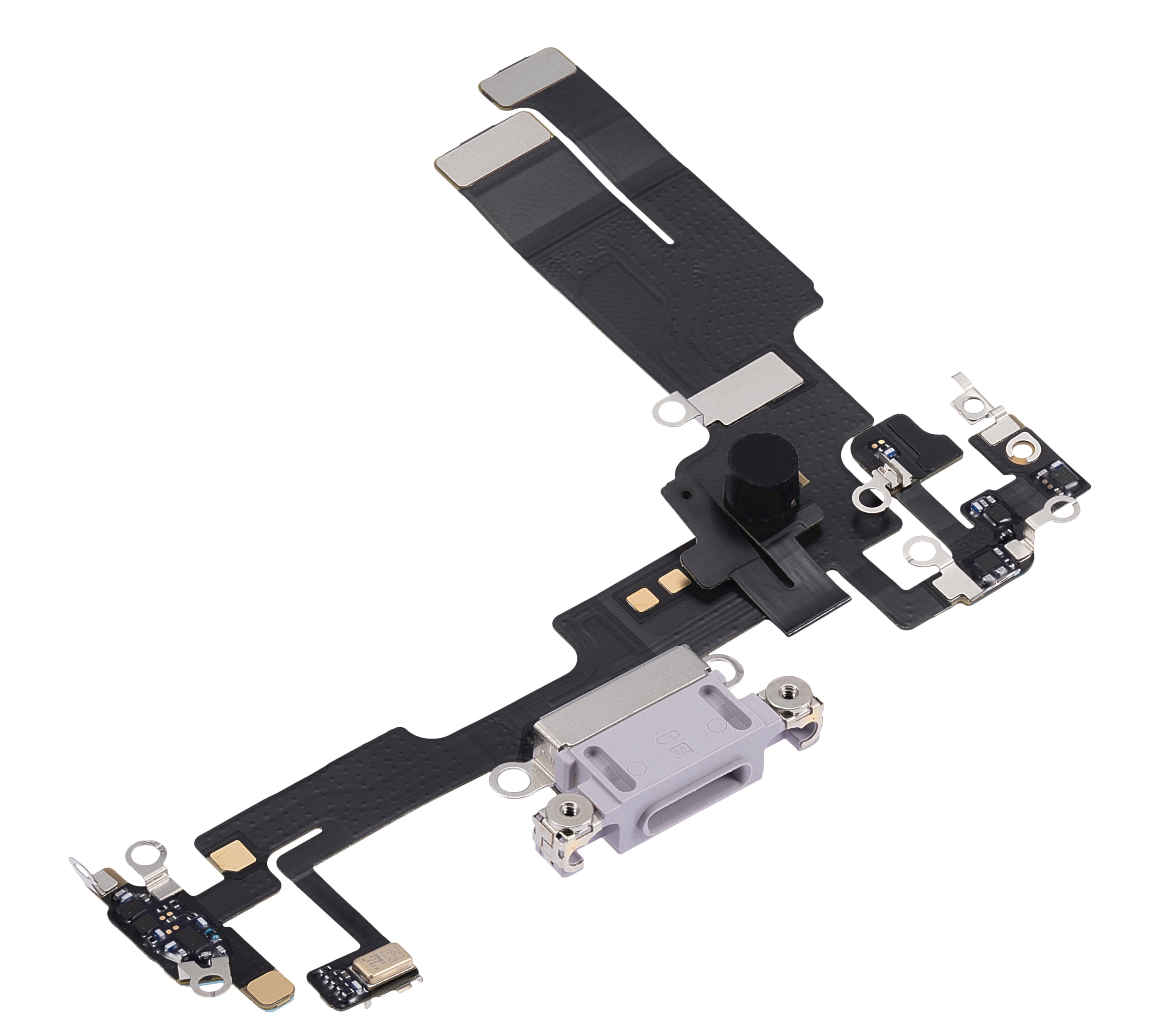 Charging Port Flex Cable for iPhone 14 (Premium) (Purple)