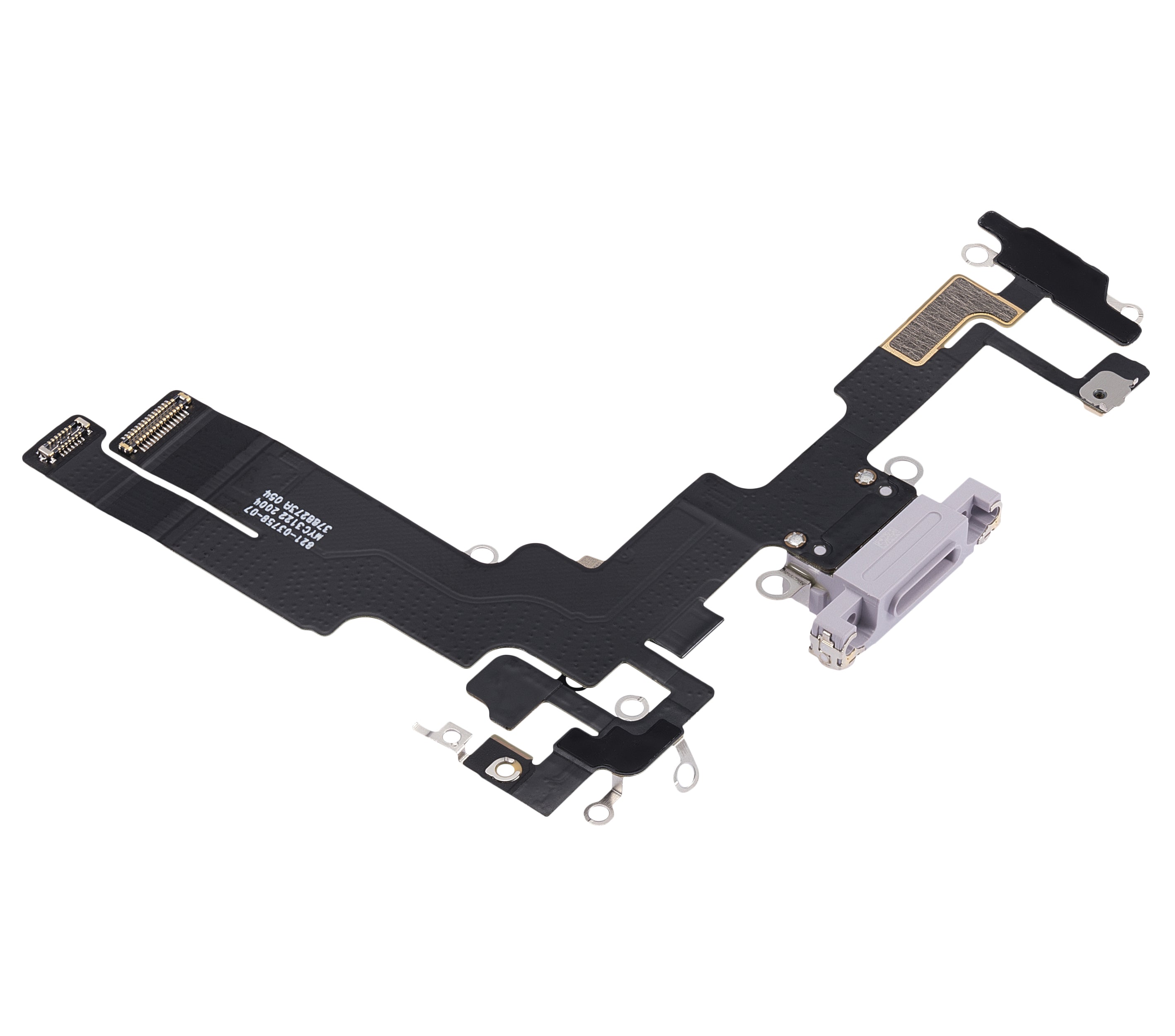 Charging Port Flex Cable for iPhone 14 (Premium) (Purple)