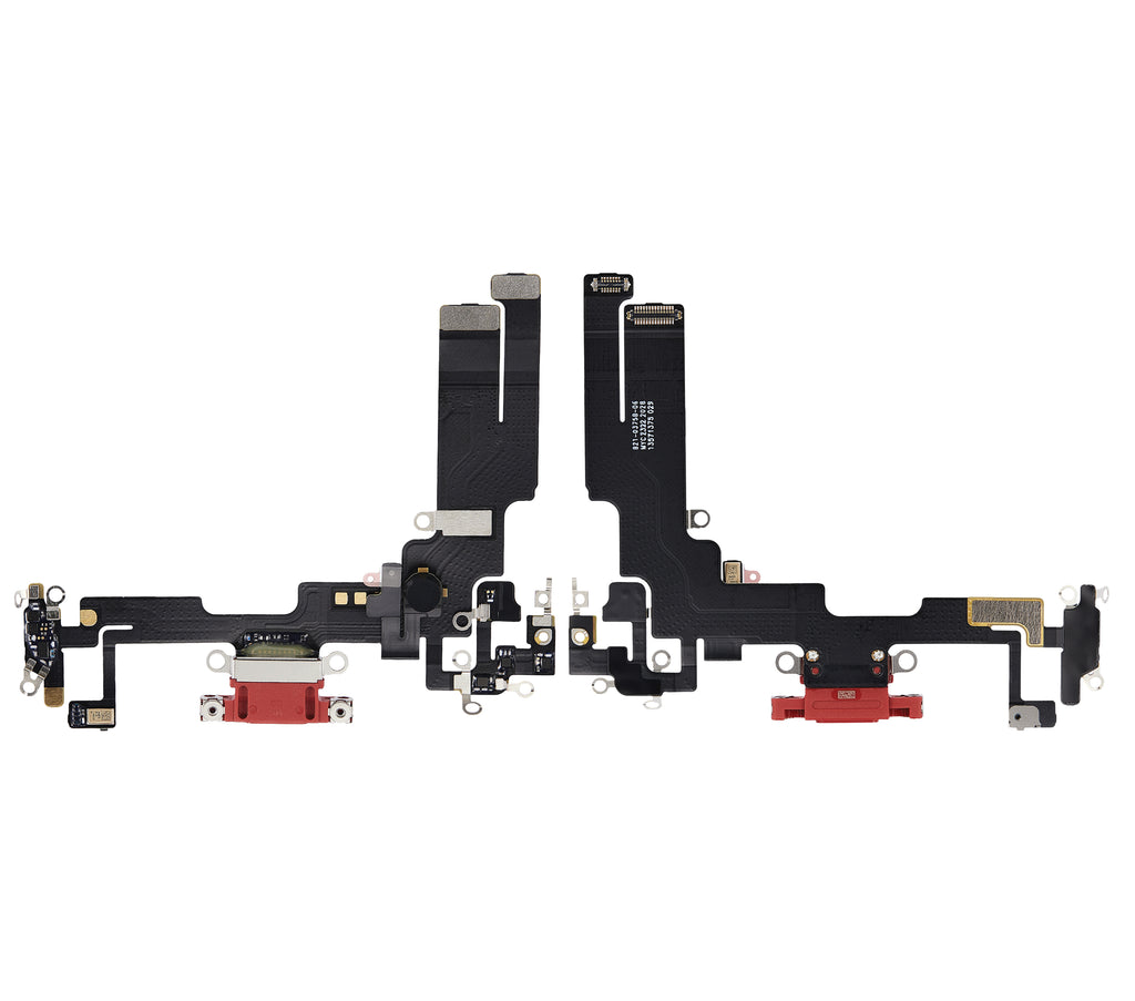 Charging Port Flex Cable for iPhone 14 (Premium) (Red)