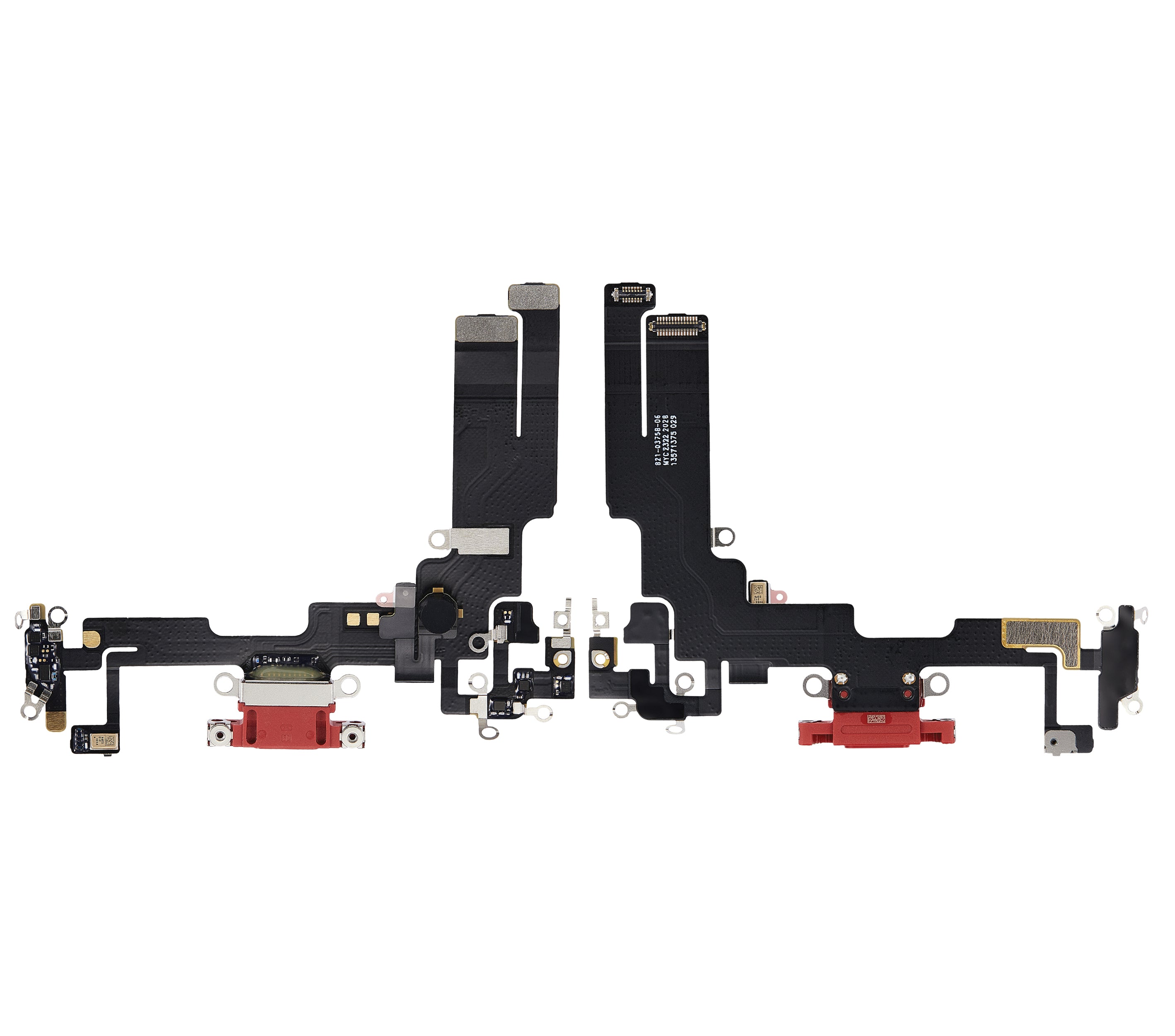 Charging Port Flex Cable for iPhone 14 (Premium) (Red)