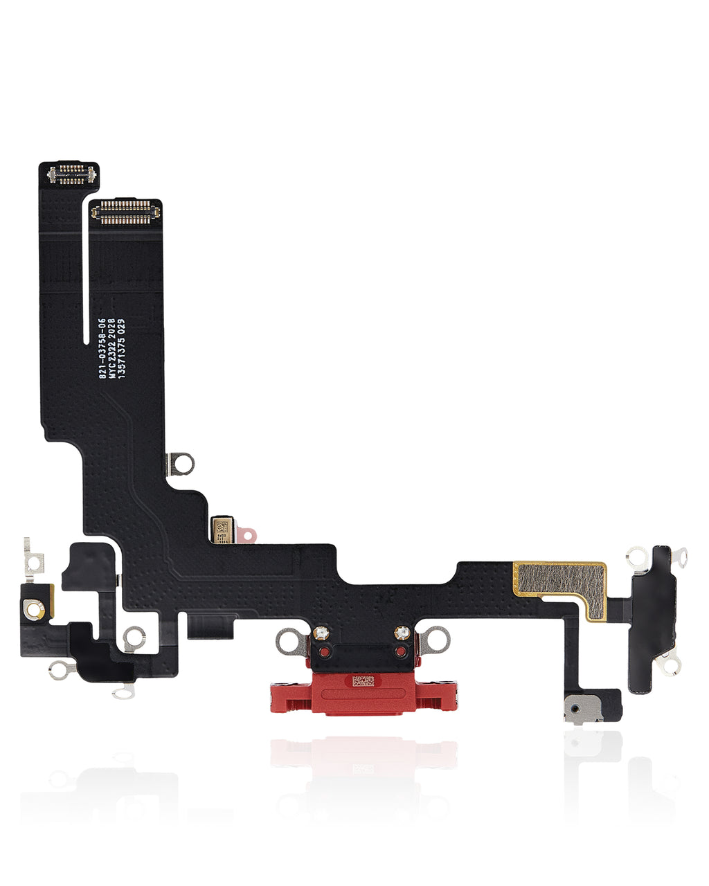 Charging Port Flex Cable for iPhone 14 (Premium) (Red)