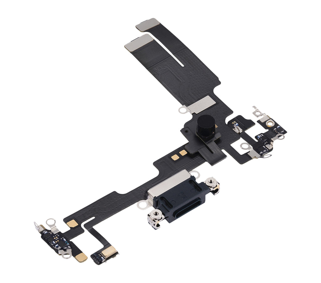 Charging Port Flex Cable for iPhone 14 (Premium) (Blue)