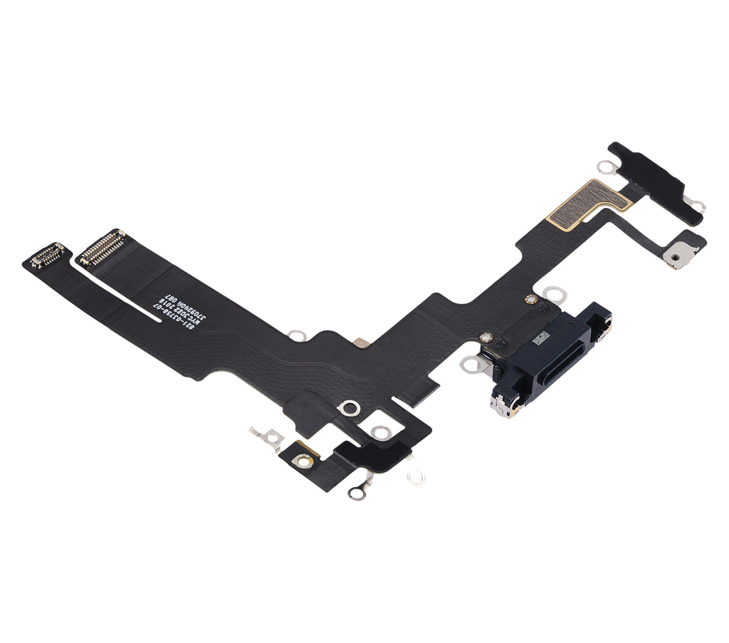 Charging Port Flex Cable for iPhone 14 (Premium) (Blue)