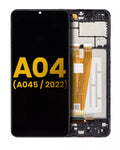 LCD Display with Frame for Samsung Galaxy A04 (A045 / 2022) (Refurbished) (All Colors)
