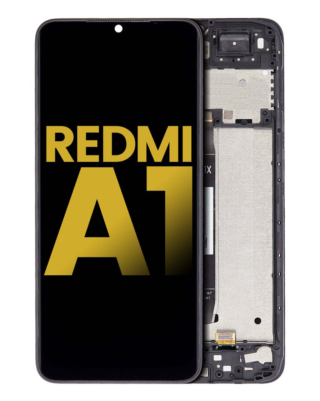 LCD Display with Frame for Xiaomi Redmi A1 / A1+ / A2 / A2+ / Poco C51 (Refurbished) (All Colors)