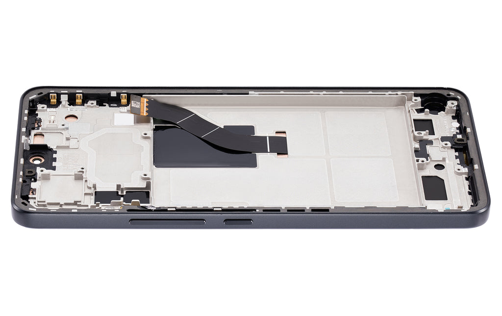 OLED-Display mit Rahmen für Xiaomi 12 Lite (Refurbished) (Schwarz)