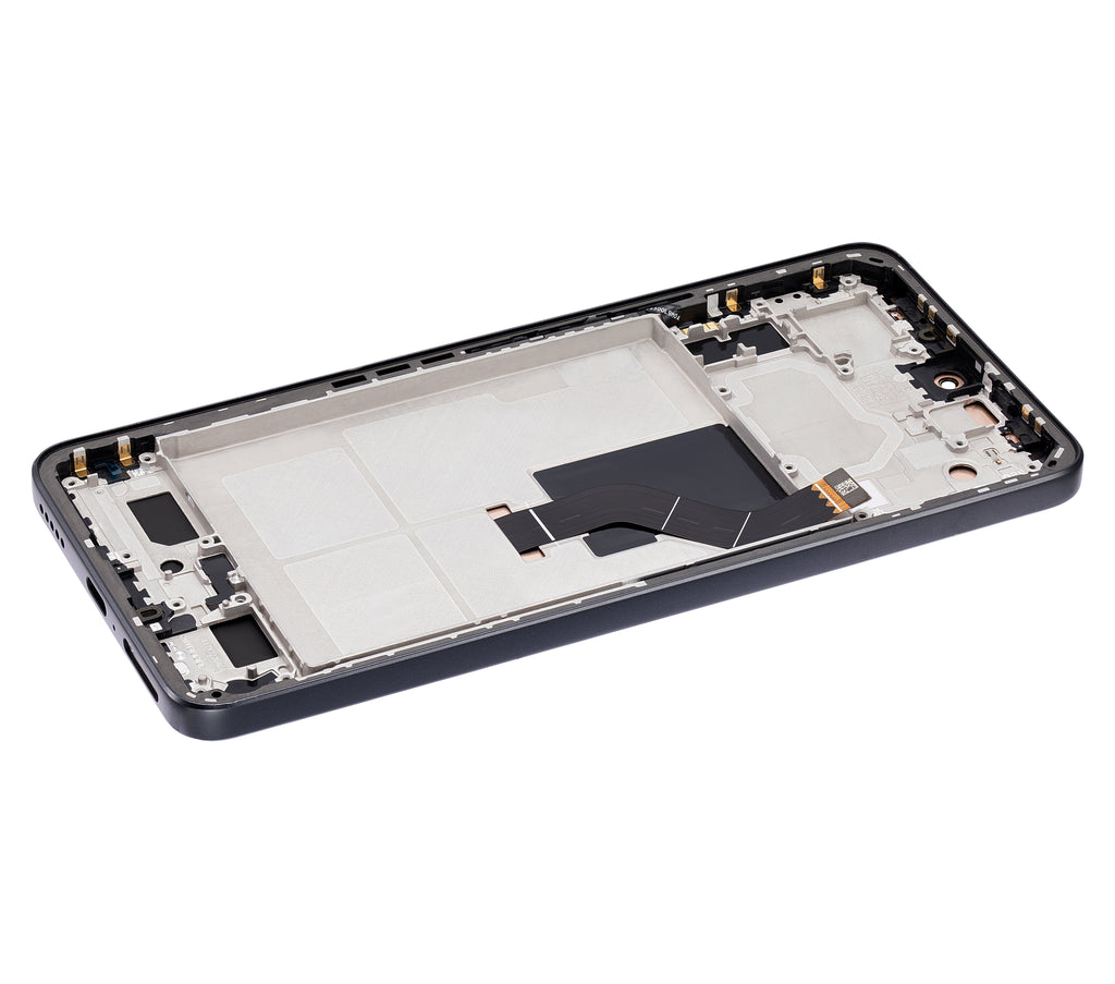OLED-Display mit Rahmen für Xiaomi 12 Lite (Refurbished) (Schwarz)