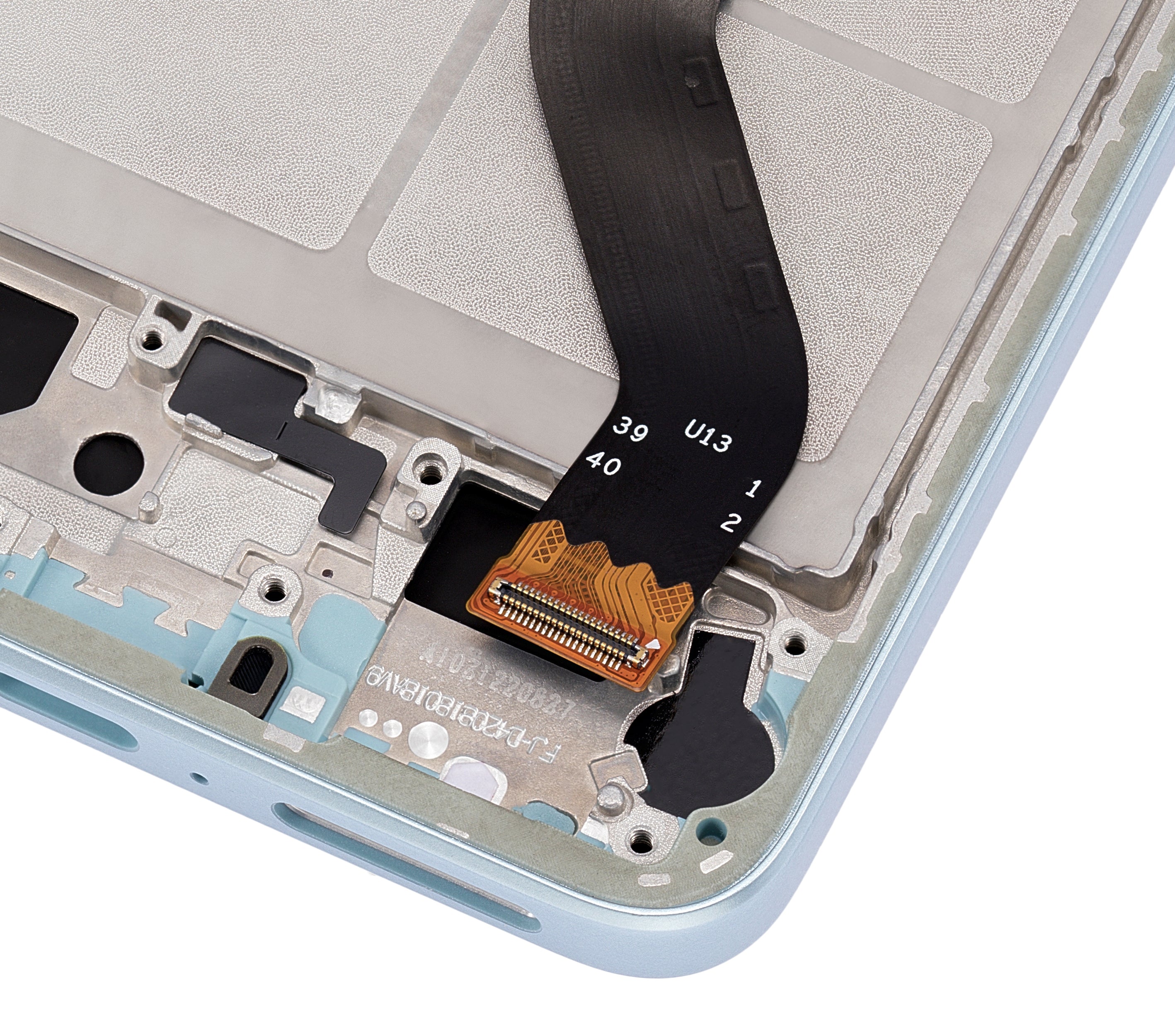 OLED Display with Frame for Xiaomi 12 Lite (Refurbished) (Lite Green)