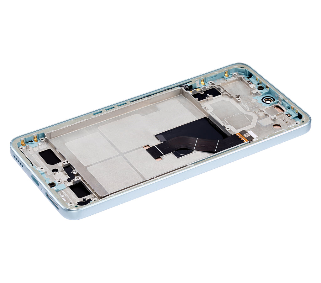 OLED Display with Frame for Xiaomi 12 Lite (Refurbished) (Lite Green)