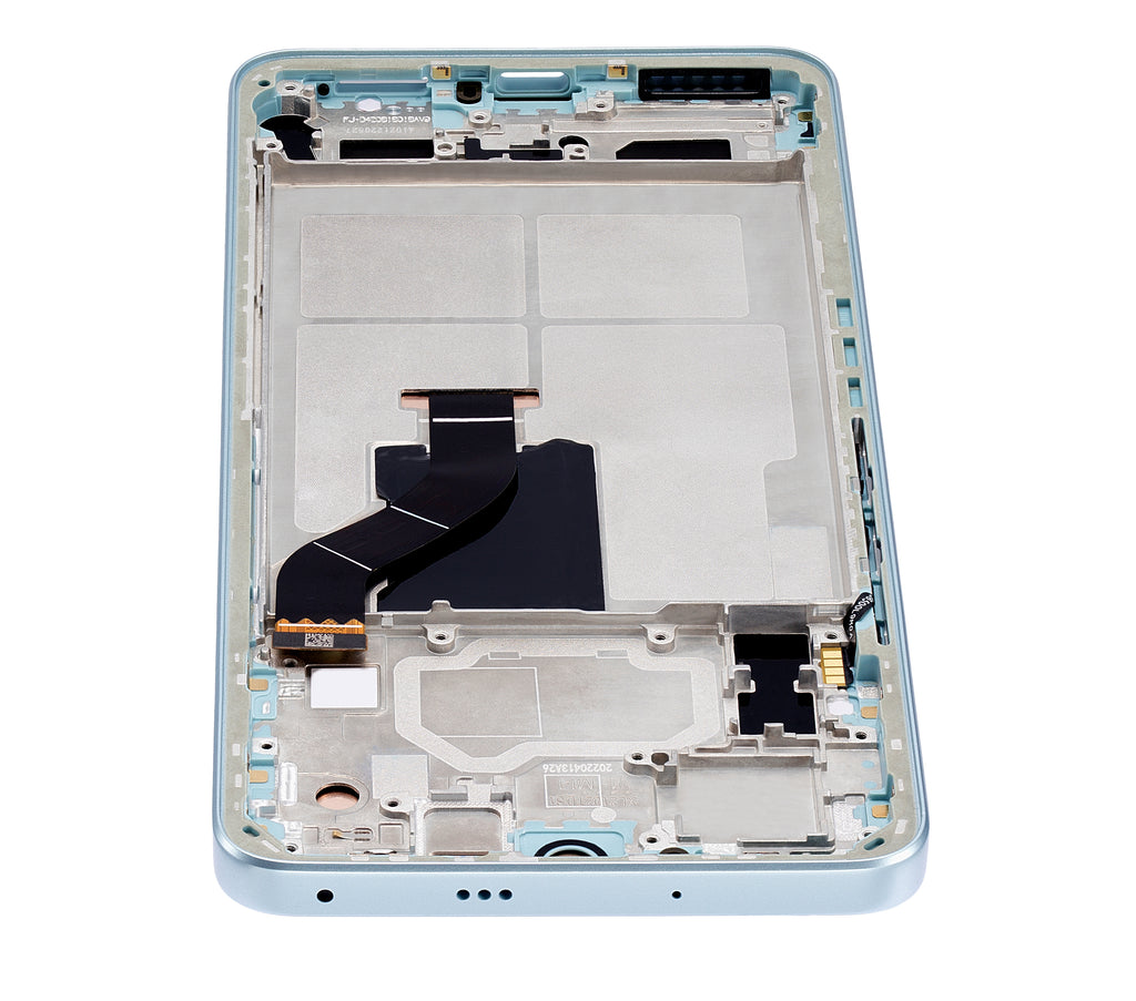 OLED Display with Frame for Xiaomi 12 Lite (Refurbished) (Lite Green)