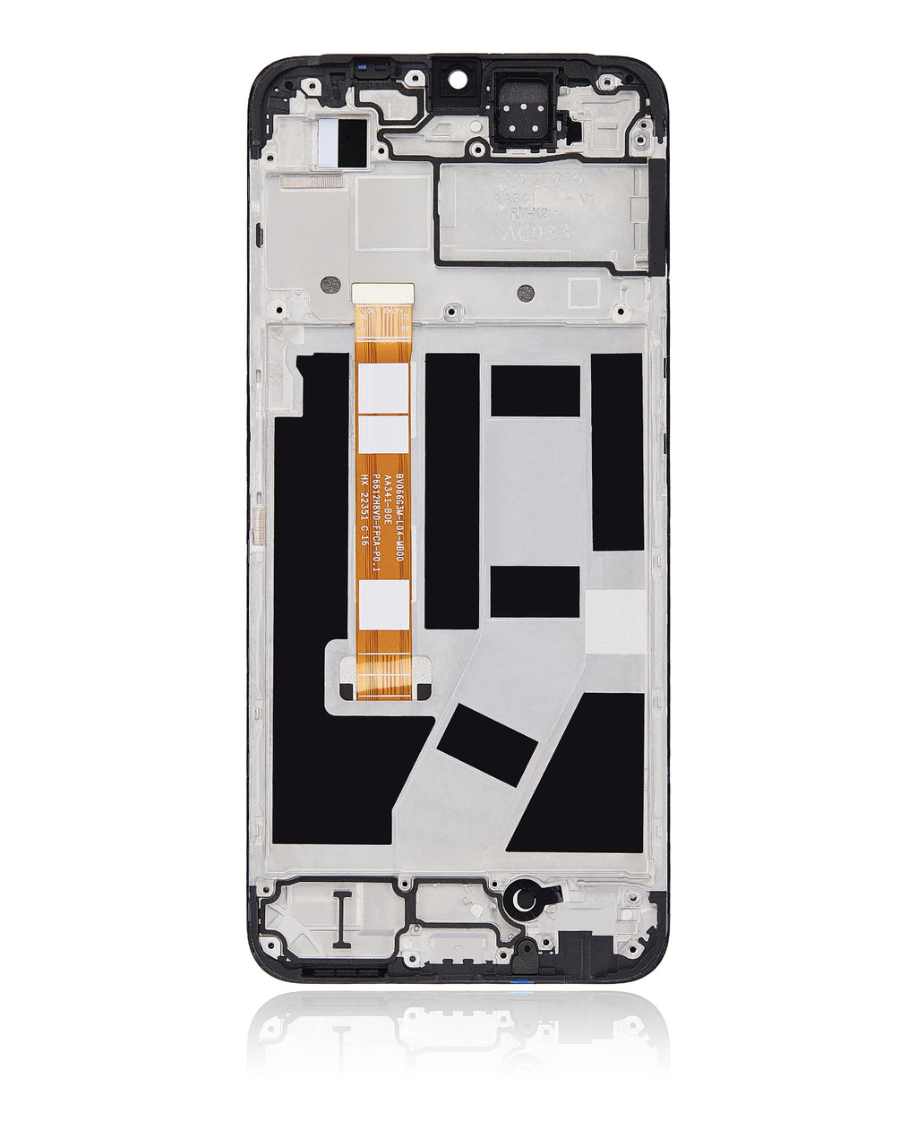 Wiederaufbereitete LCD-Display mit Rahmen für OnePlus Nord N20 SE (Alle Farben)