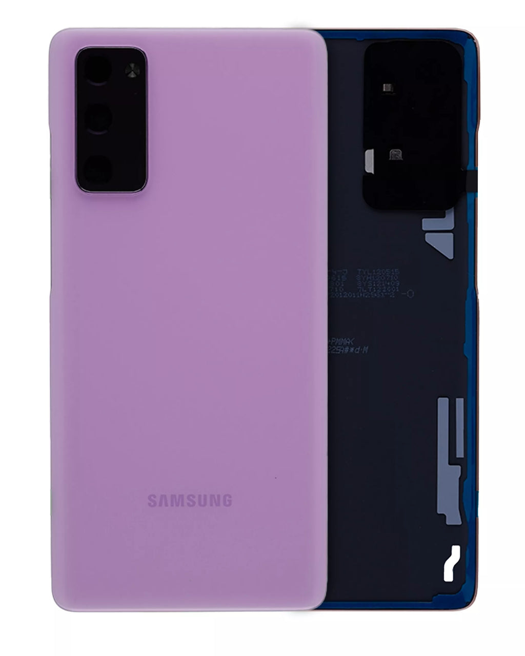 Back cover with camera lens for Samsung Galaxy S20 FE (Service Pack) (Cloud Lavender)
