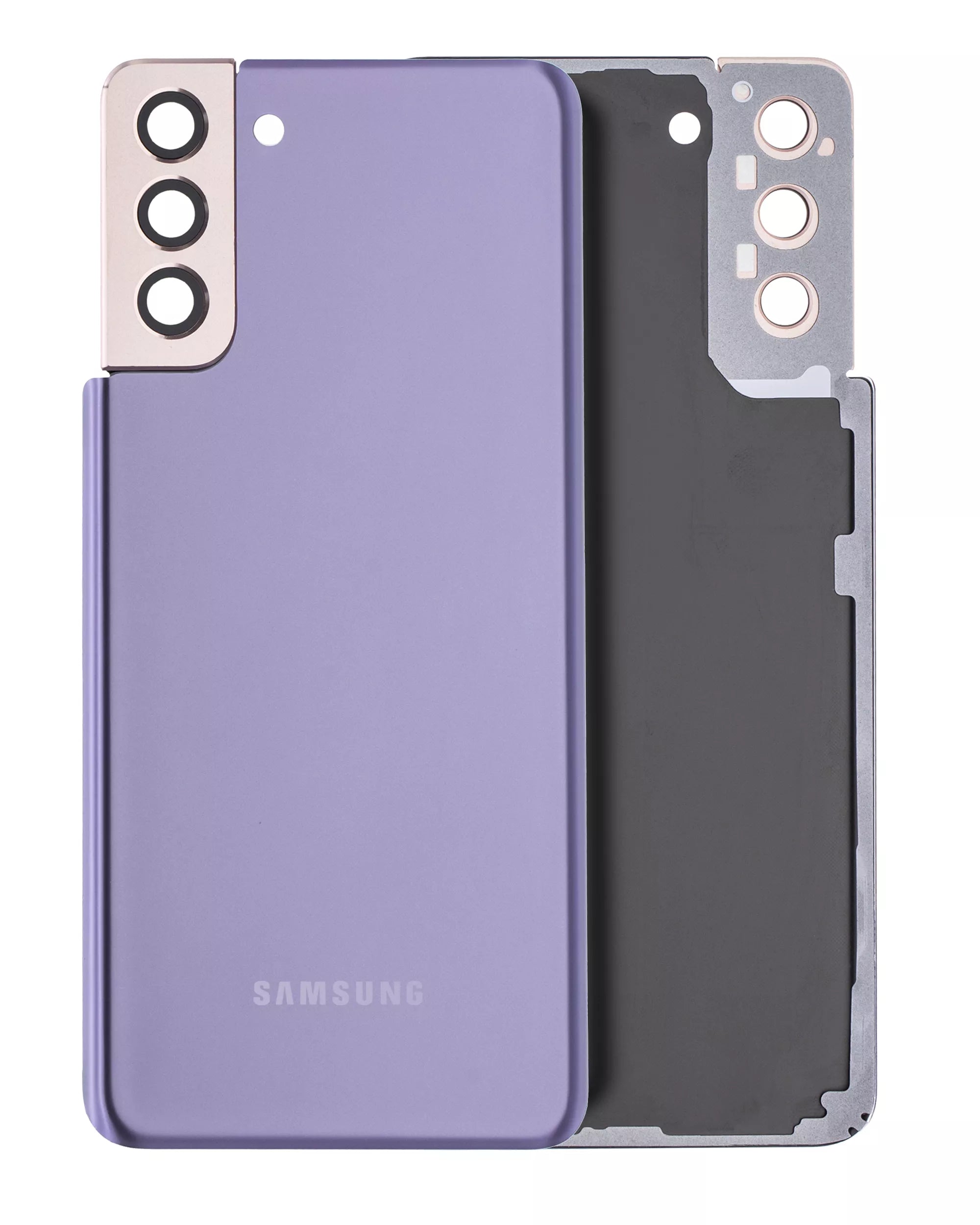 Backcover Glass mit Camera Lens für Samsung Galaxy S21 Plus (Service Pack) (Phantom Violet)