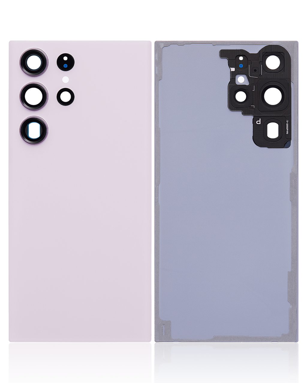 Back Cover with Camera Lens for Samsung Galaxy S23 Ultra 5G (No Logo) (Aftermarket Plus) (Lavender)