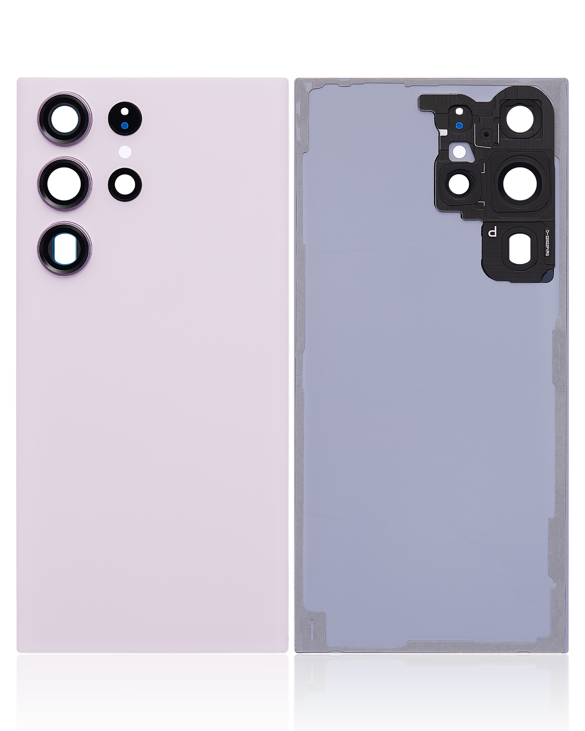 Back Cover with Camera Lens for Samsung Galaxy S23 Ultra 5G (No Logo) (Aftermarket Plus) (Lavender)