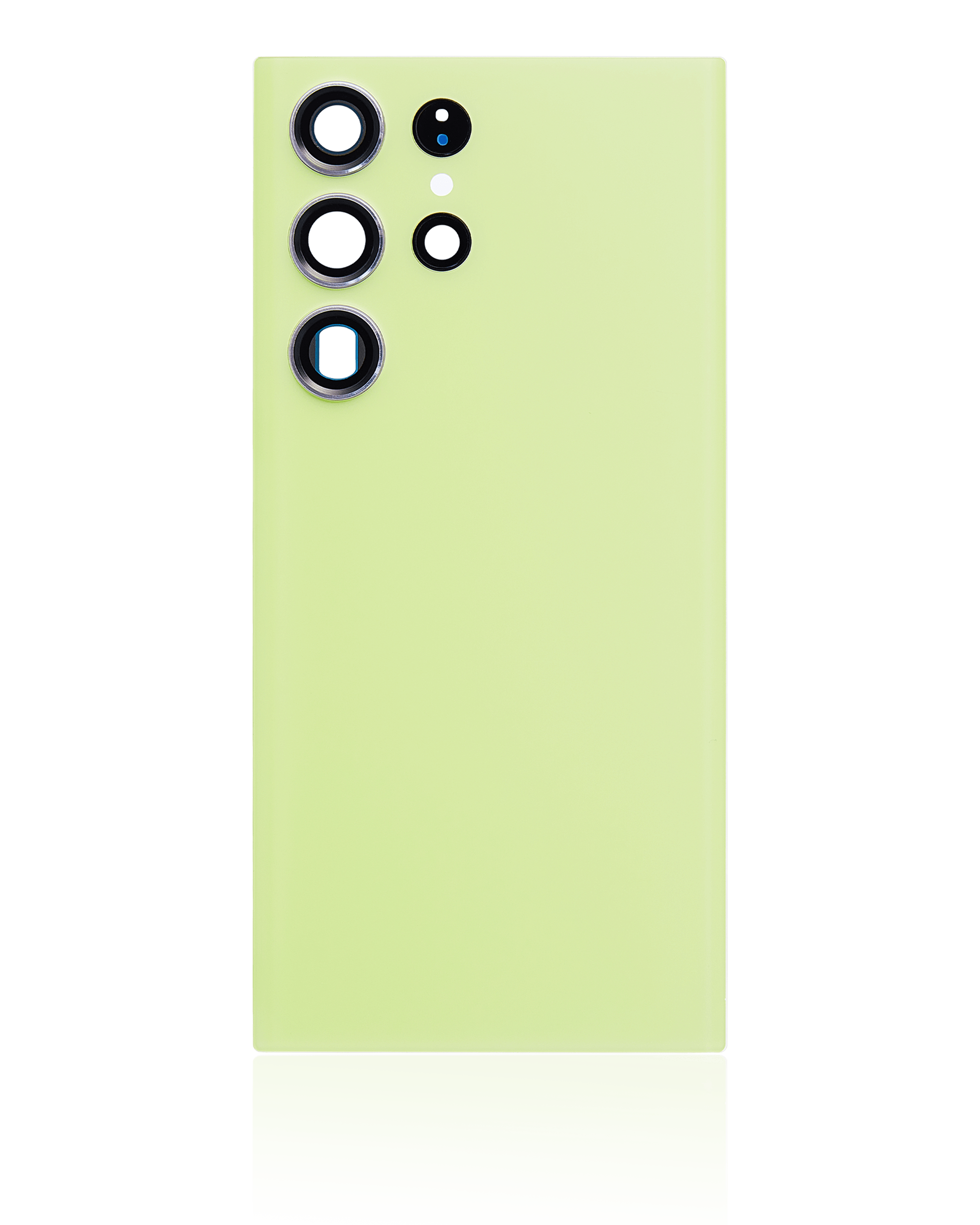 Back Cover with Camera Lens for Samsung Galaxy S23 Ultra 5G (No Logo) (Aftermarket Plus) (Lime)