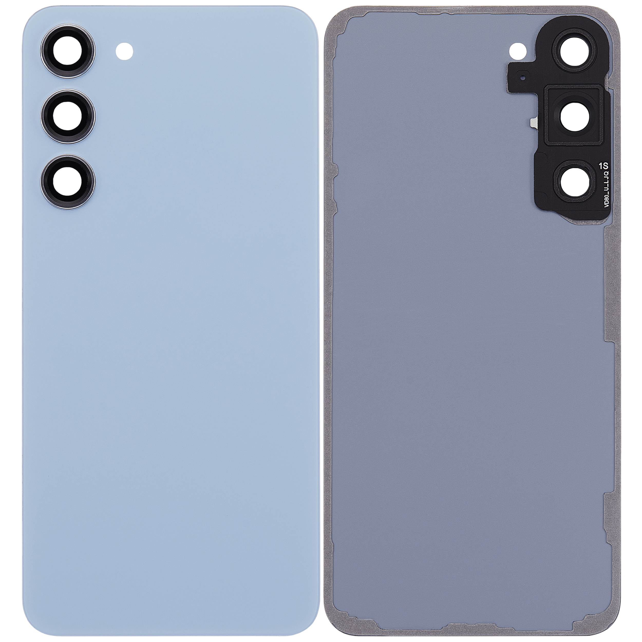 Backcover m. Kameralinse Samsung Galaxy S23 Plus Blau Aftermarket Plus