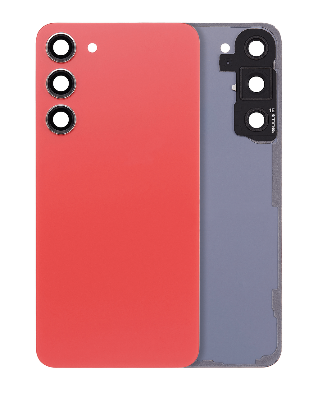 Backcover mit Kameralinse Samsung Galaxy S23 Plus Orange Premium