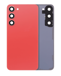 Backcover mit Kameralinse Samsung Galaxy S23 Plus Orange Premium