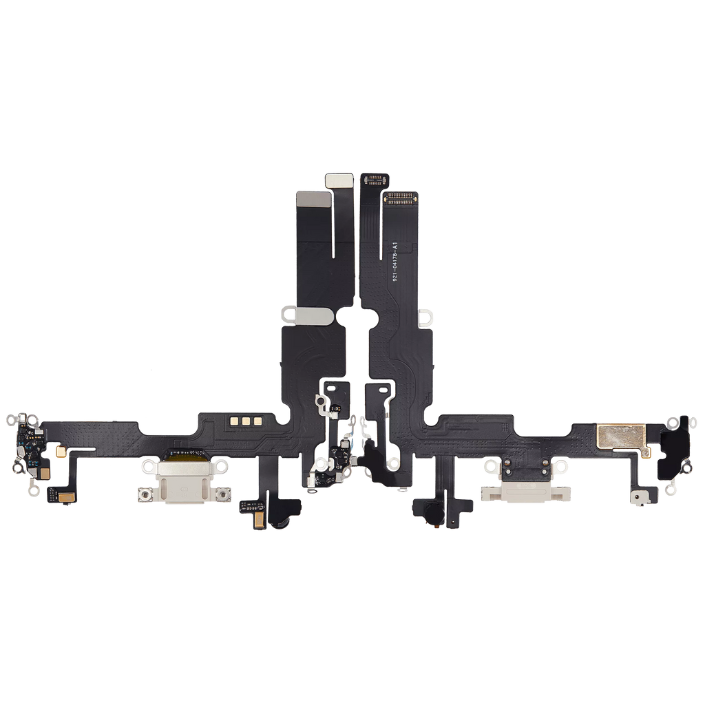 Charging Port Flex Cable for iPhone 14 Plus (Aftermarket Plus) (Starlight)