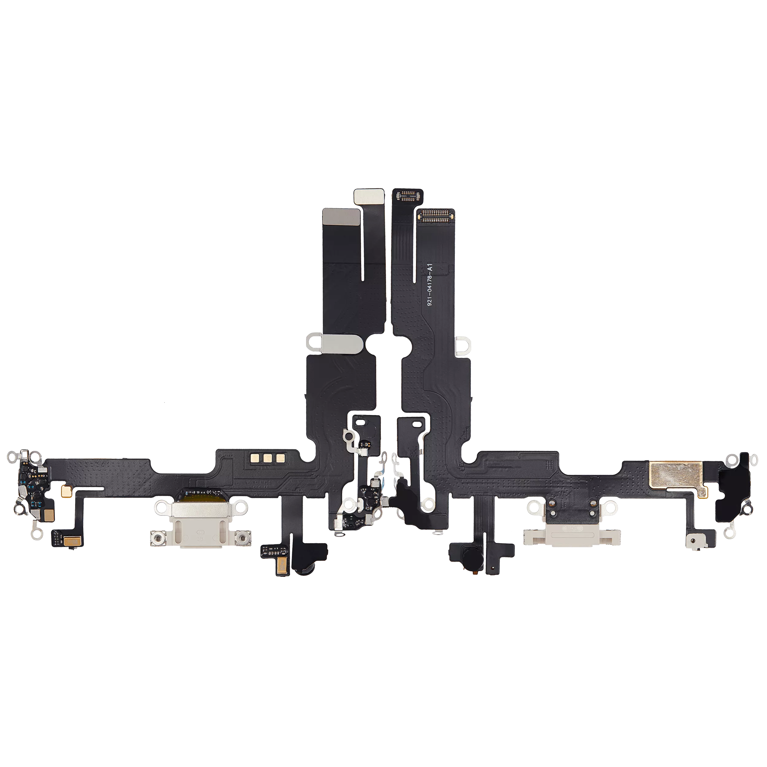 Charging Port Flex Cable for iPhone 14 Plus (Aftermarket Plus) (Starlight)