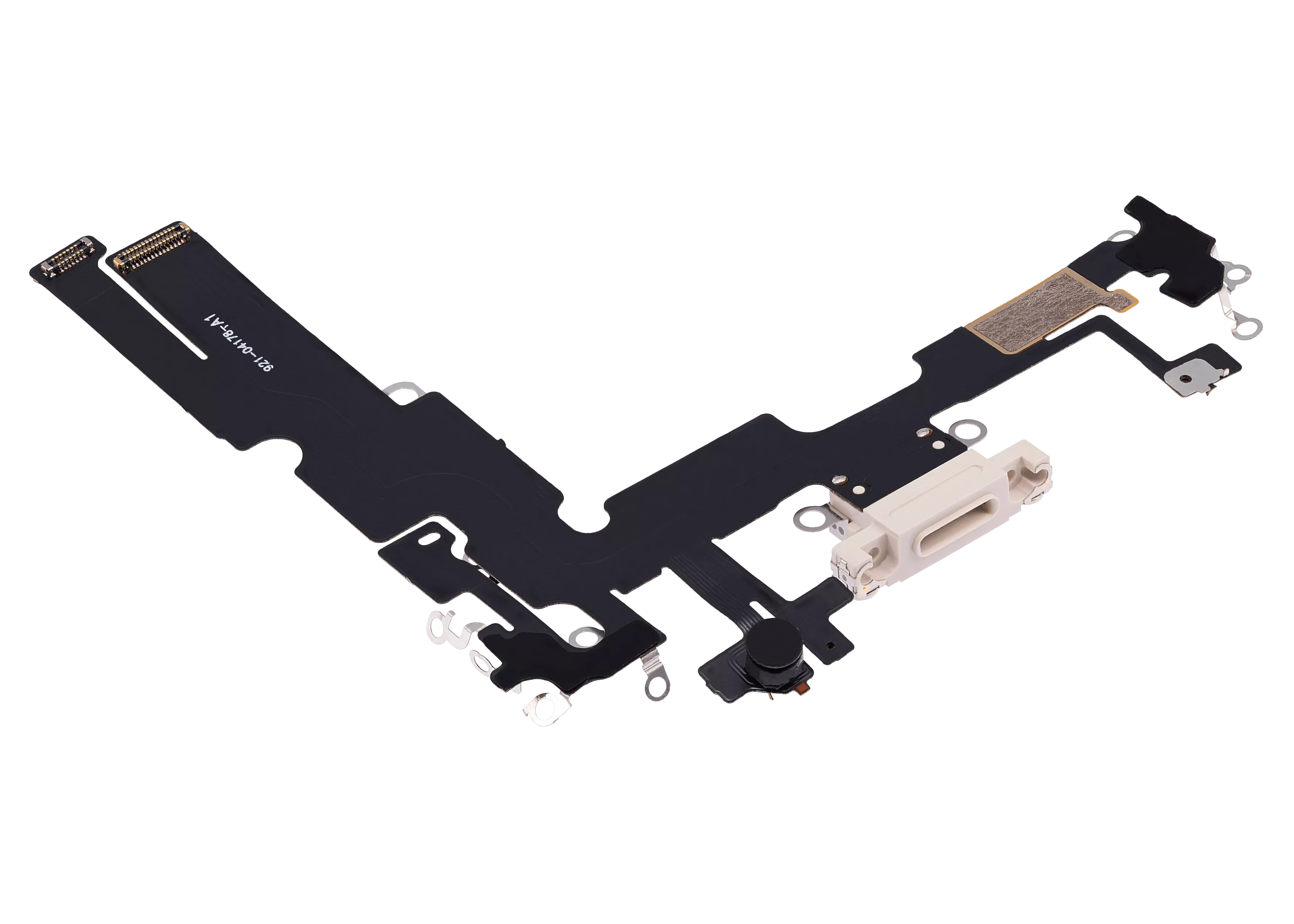 Charging Port Flex Cable for iPhone 14 Plus (Aftermarket Plus) (Starlight)