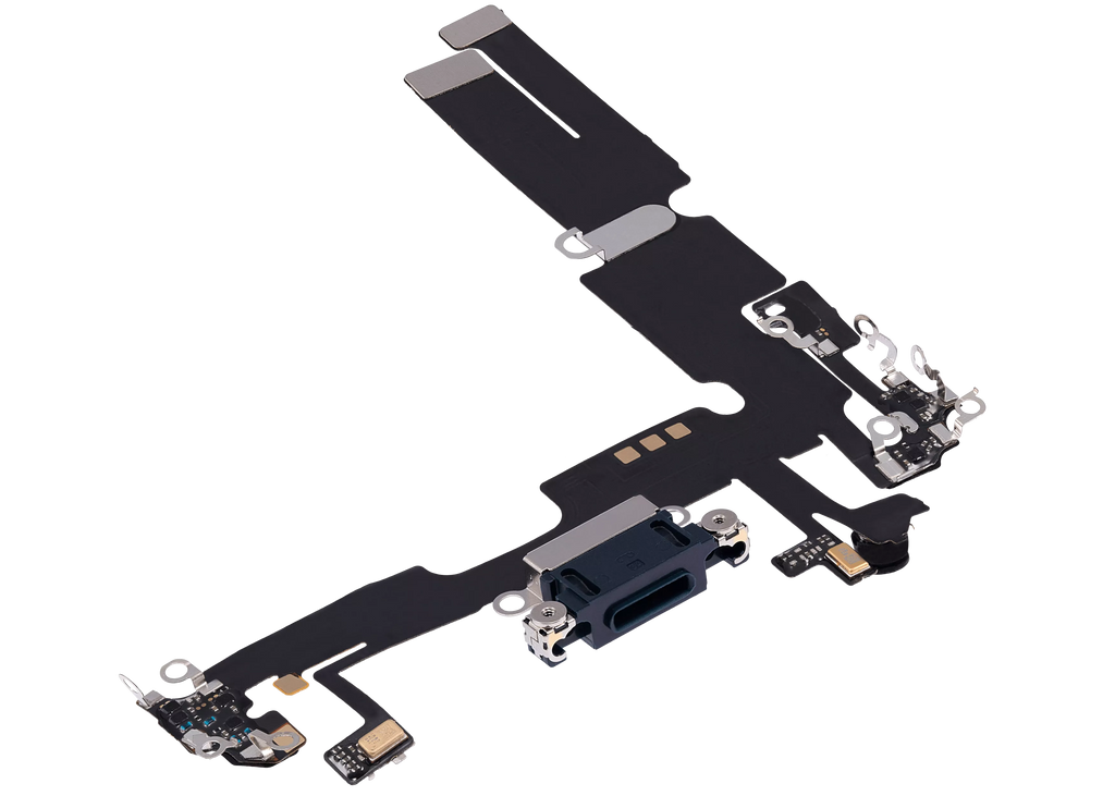 Ladebuchsen-Flexkabel für iPhone 14 Plus (Aftermarket Plus) (Midnight)