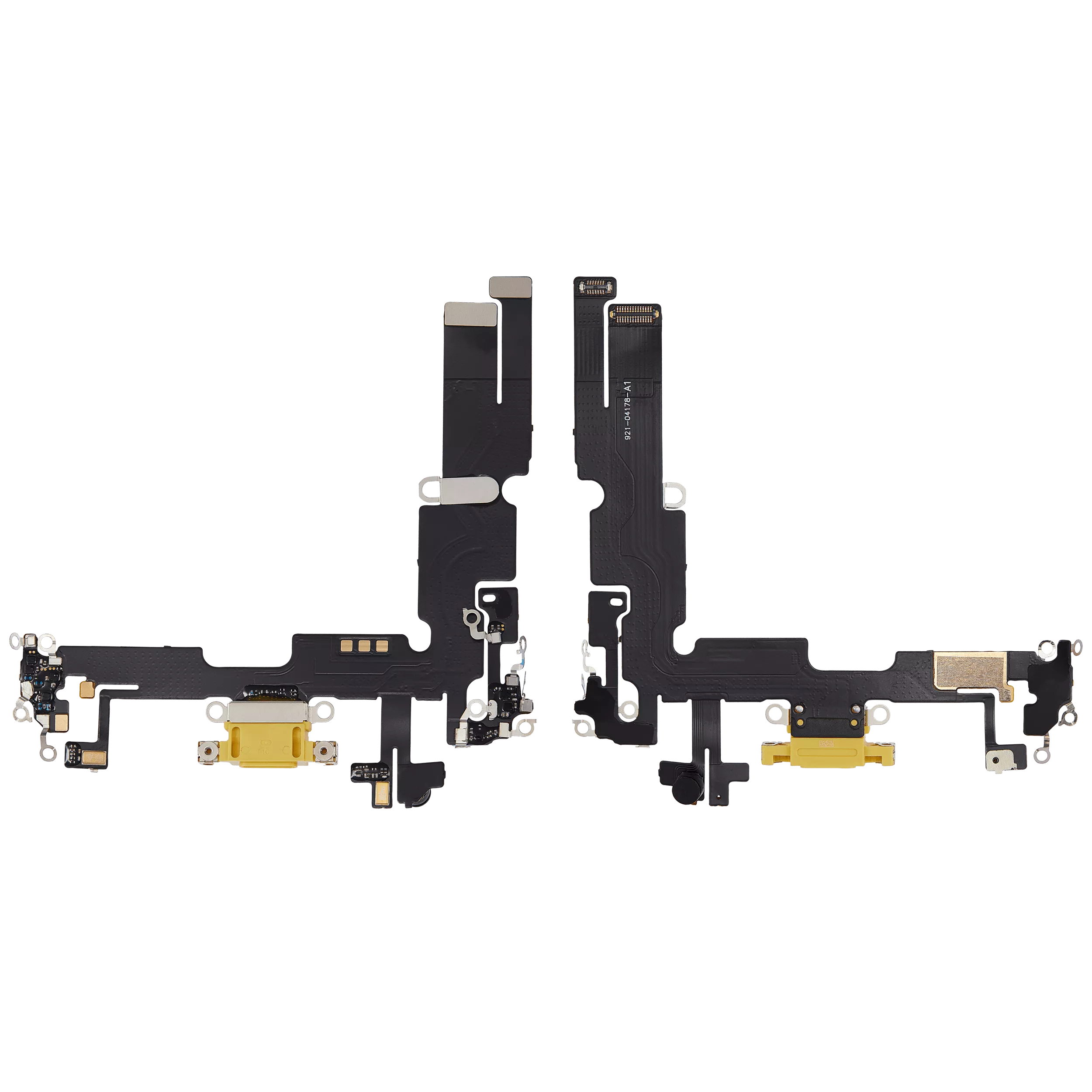 Charging Port Flex Cable for iPhone 14 Plus (Aftermarket Plus) (Yellow)