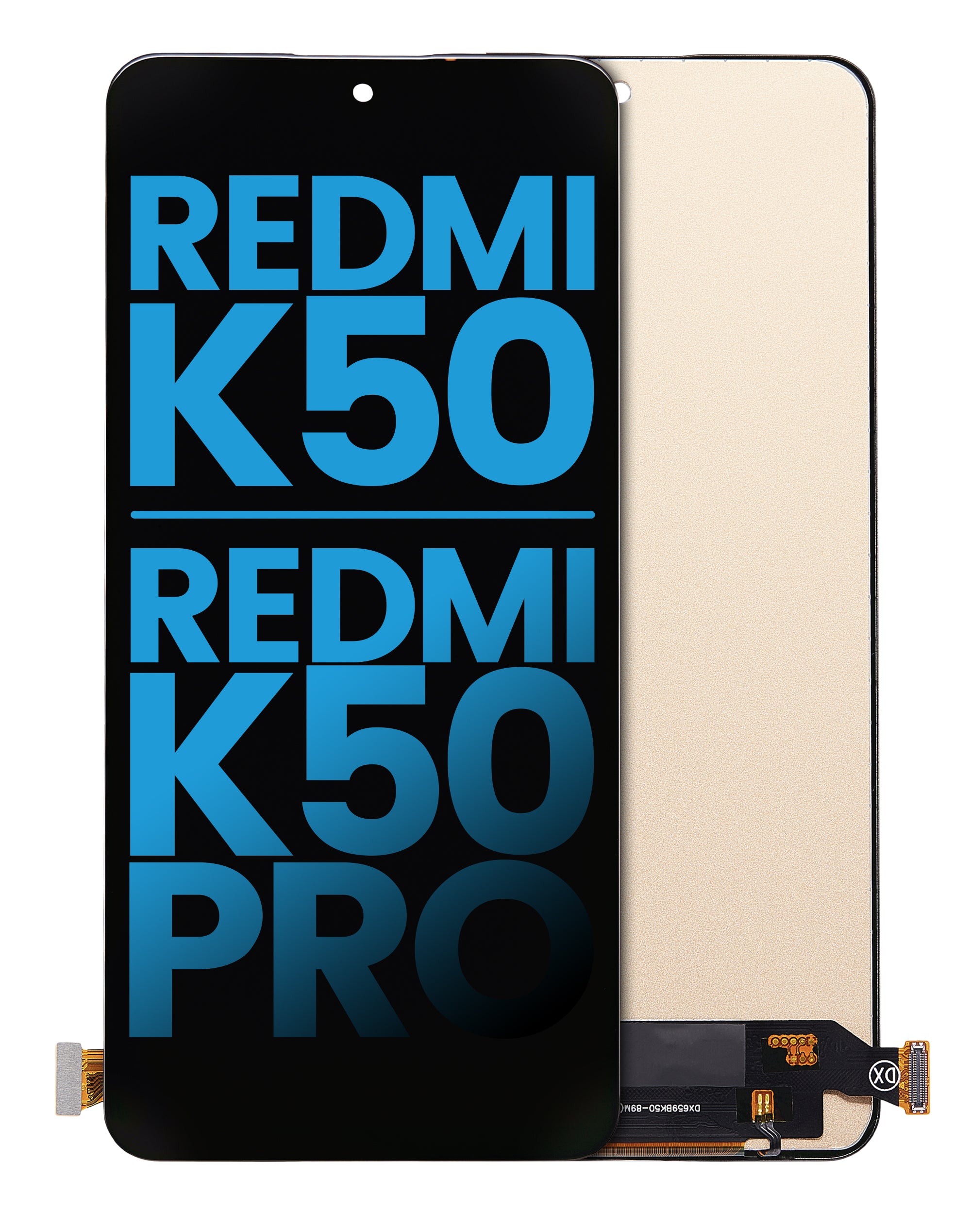 LCD-Display ohne Rahmen für Xiaomi Redmi K50 / K50 Pro (Aftermarket: Incell) (Alle Farben)