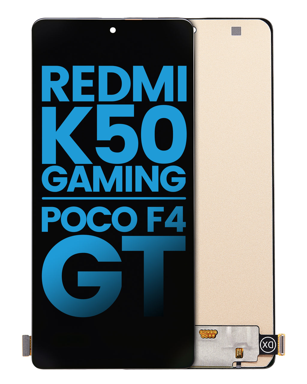 LCD-Display ohne Rahmen für Xiaomi Redmi K50 Gaming/Poco F4 GT (Incell)
