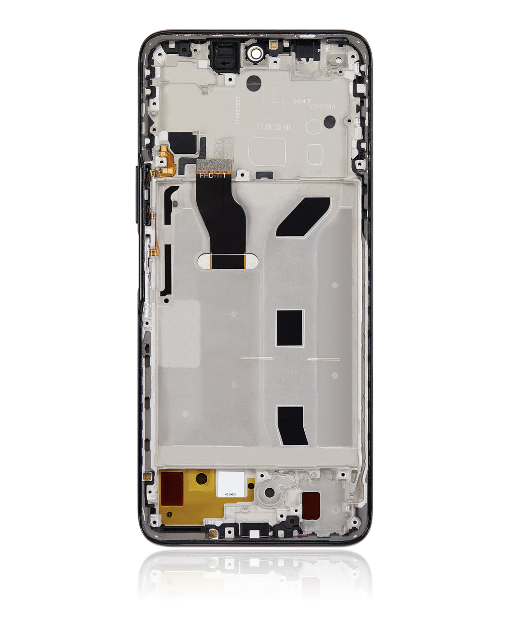 LCD Display with Frame for Huawei Nova 10Z (Refurbished) (Black)