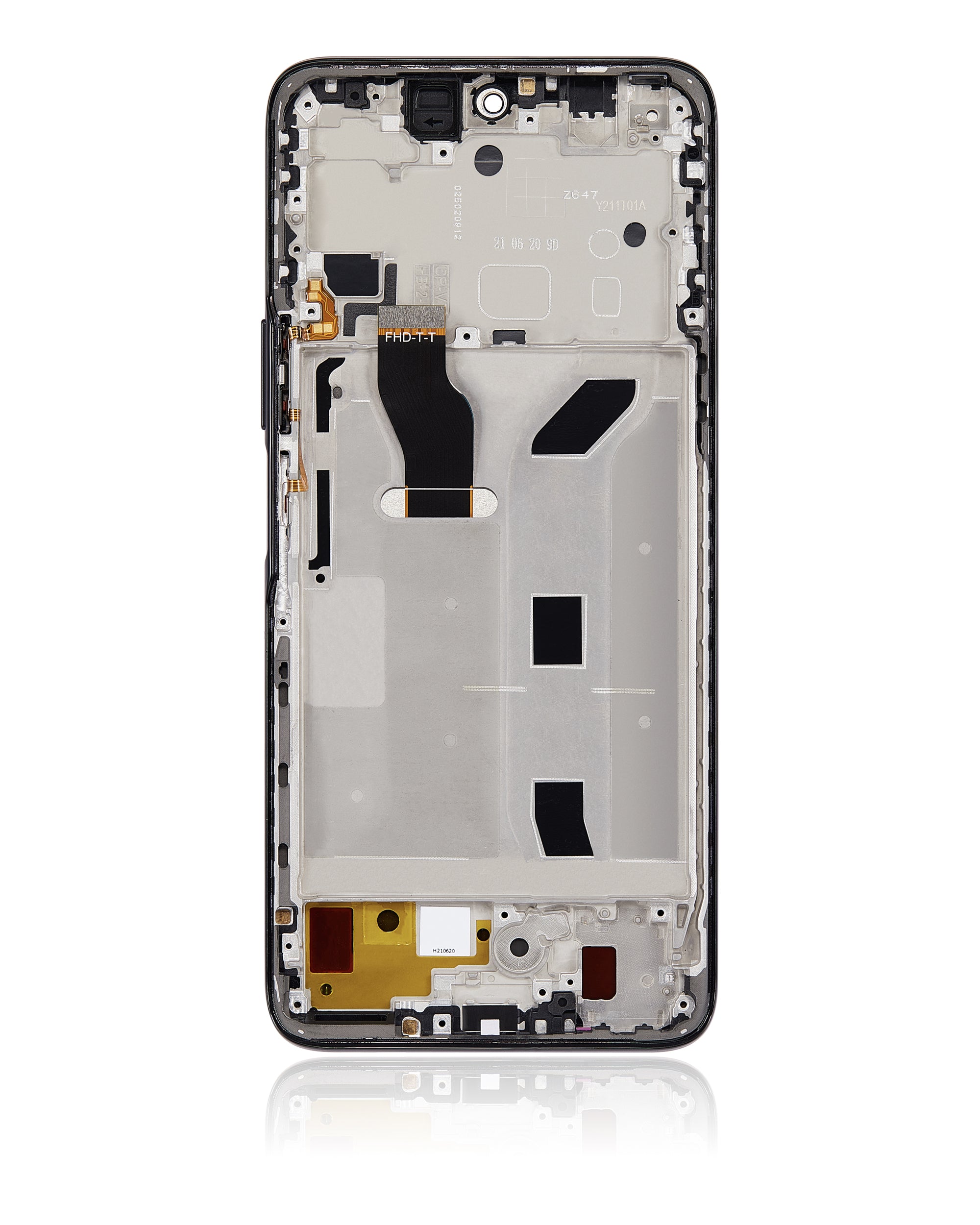 LCD Display with Frame for Huawei Nova 10Z (Refurbished) (Black)