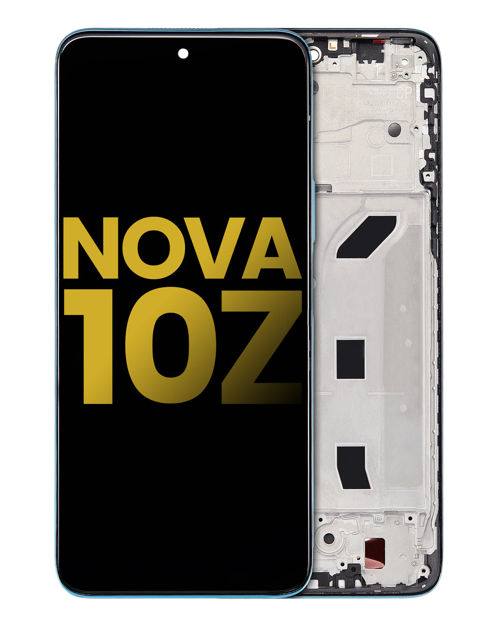 LCD Display with Frame for Huawei Nova 10Z (Refurbished) (Green)