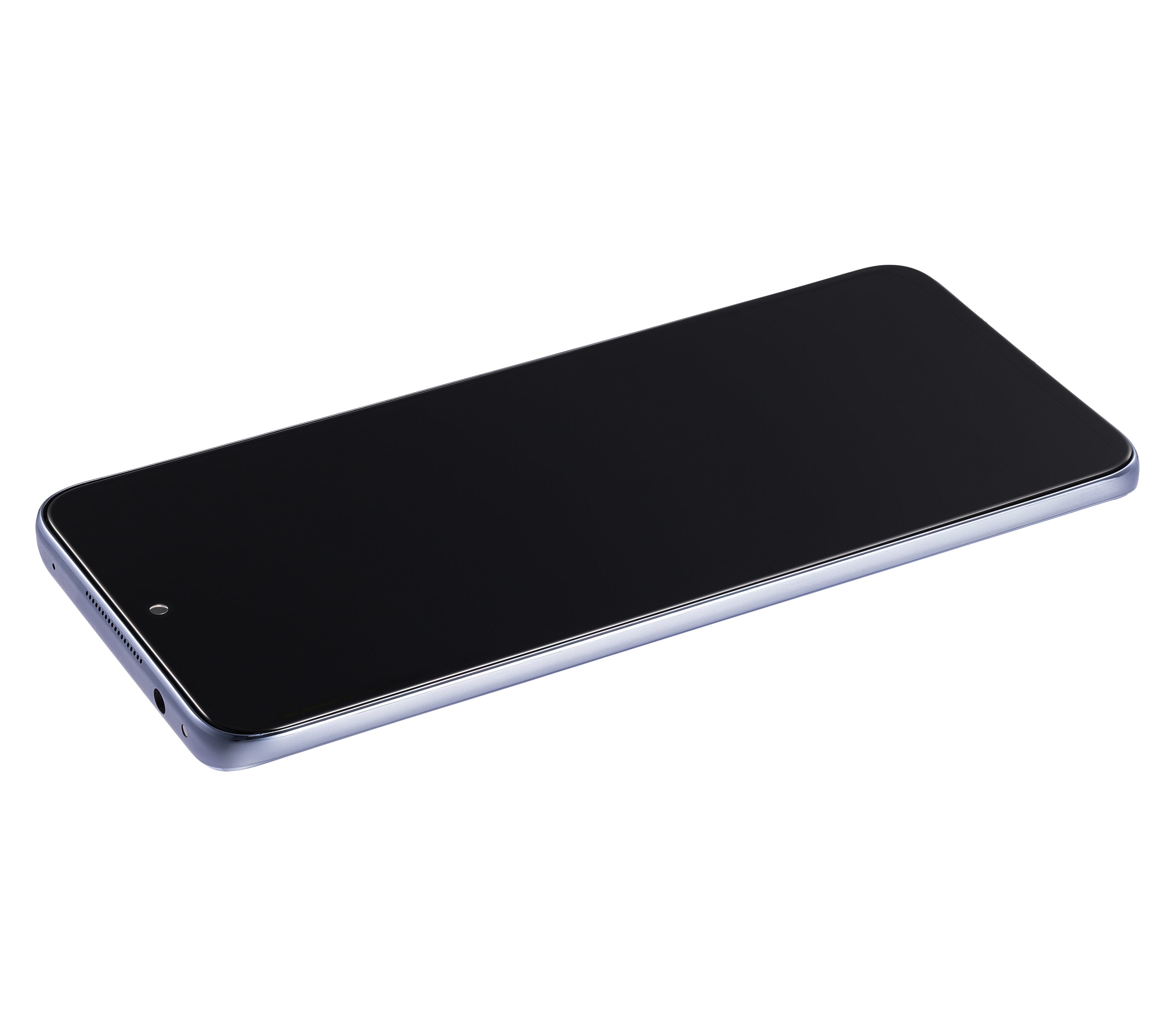 LCD-Display mit Rahmen für Huawei Nova 10z (Refurbished) (Silber)