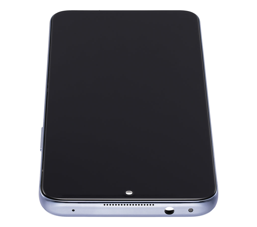 LCD-Display mit Rahmen für Huawei Nova 10z (Refurbished) (Silber)