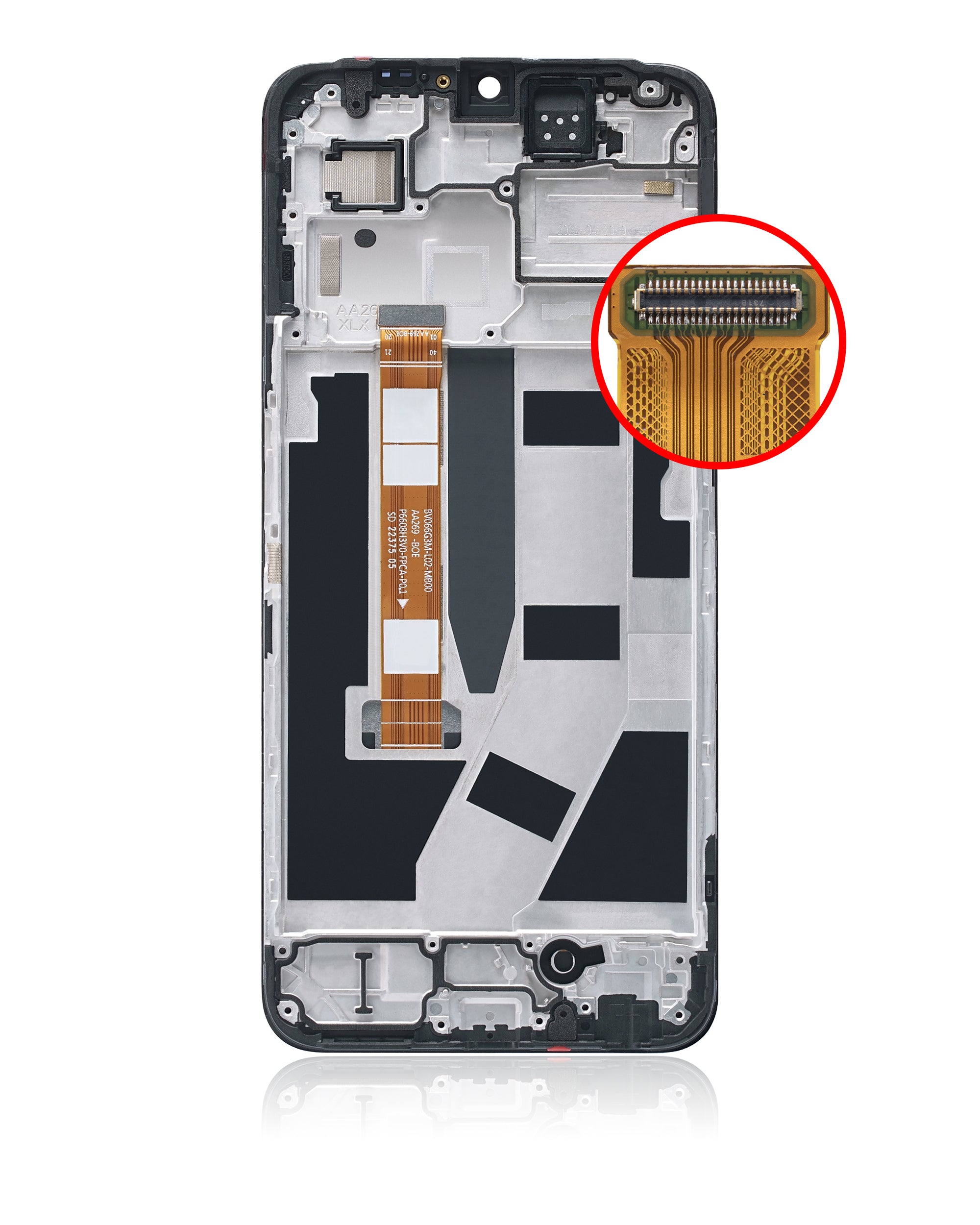 LCD Display with Frame for OnePlus Nord N300 5G (Refurbished) (All Colors)