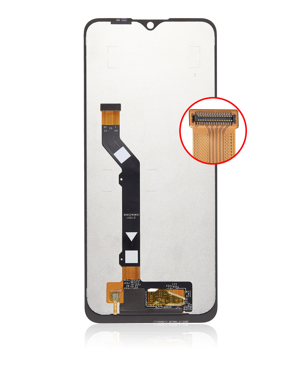 LCD-Display ohne Rahmen für Cricket Ovation 2 (Generalüberholt) (Alle Farben)