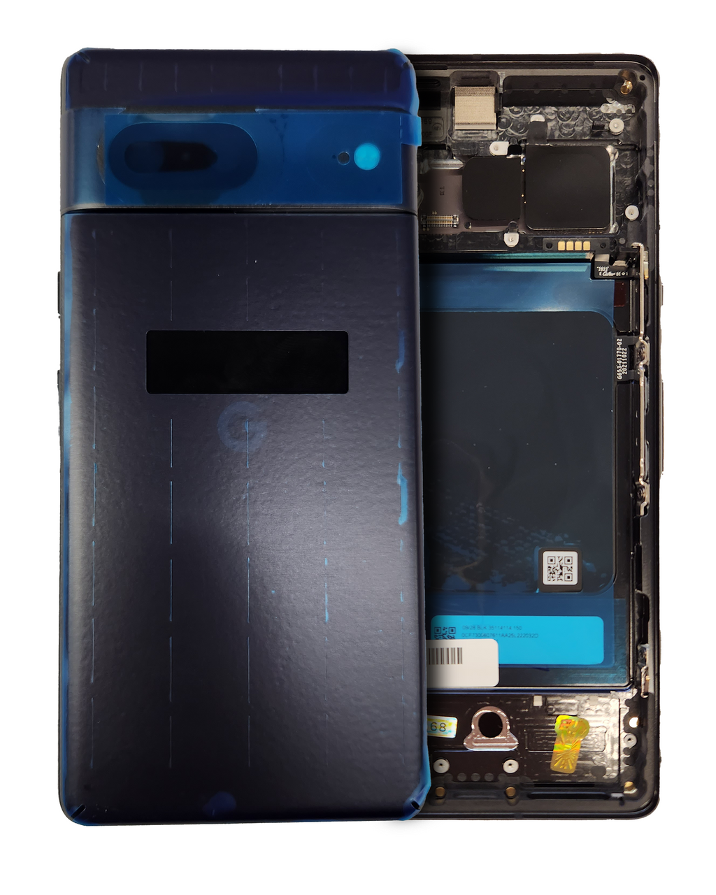 Original OEM Back Cover for Google Pixel 7 – Obsidian