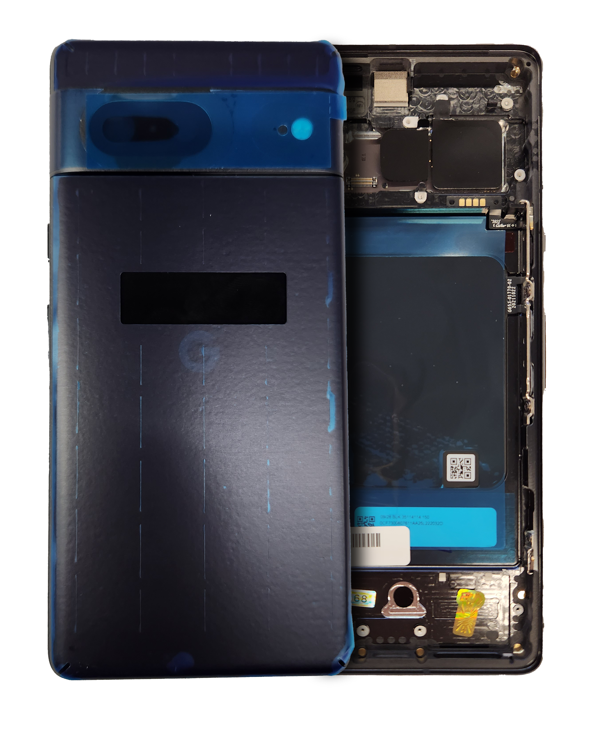 Original OEM Back Cover for Google Pixel 7 – Obsidian