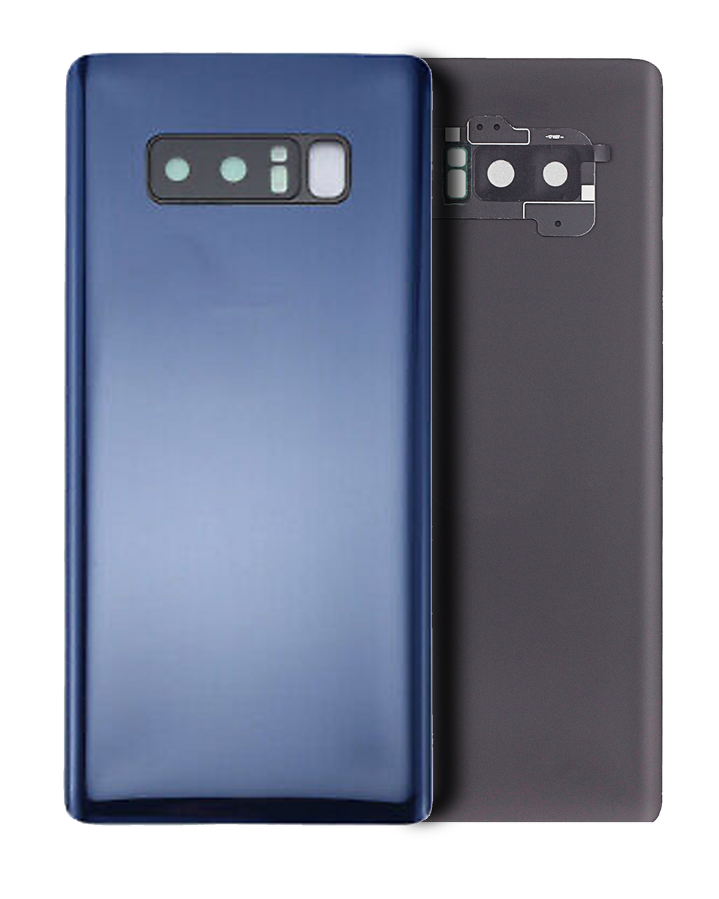 Backcover Glass Without Camera Lens für Samsung Galaxy Note 8 (ohne Logo) (Aftermarket Plus) (Deepsea Blue)