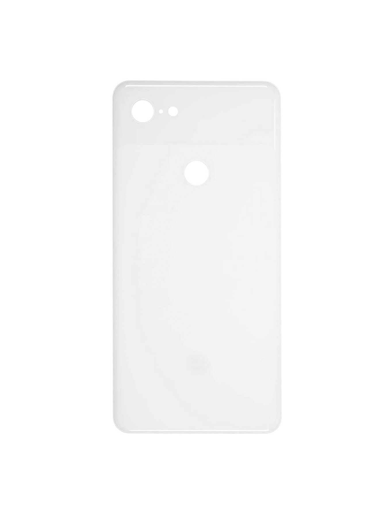 Backcover Glass für Google Pixel 3 (gebrauchter OEM-Ausbau: Grade New) (Weiß)