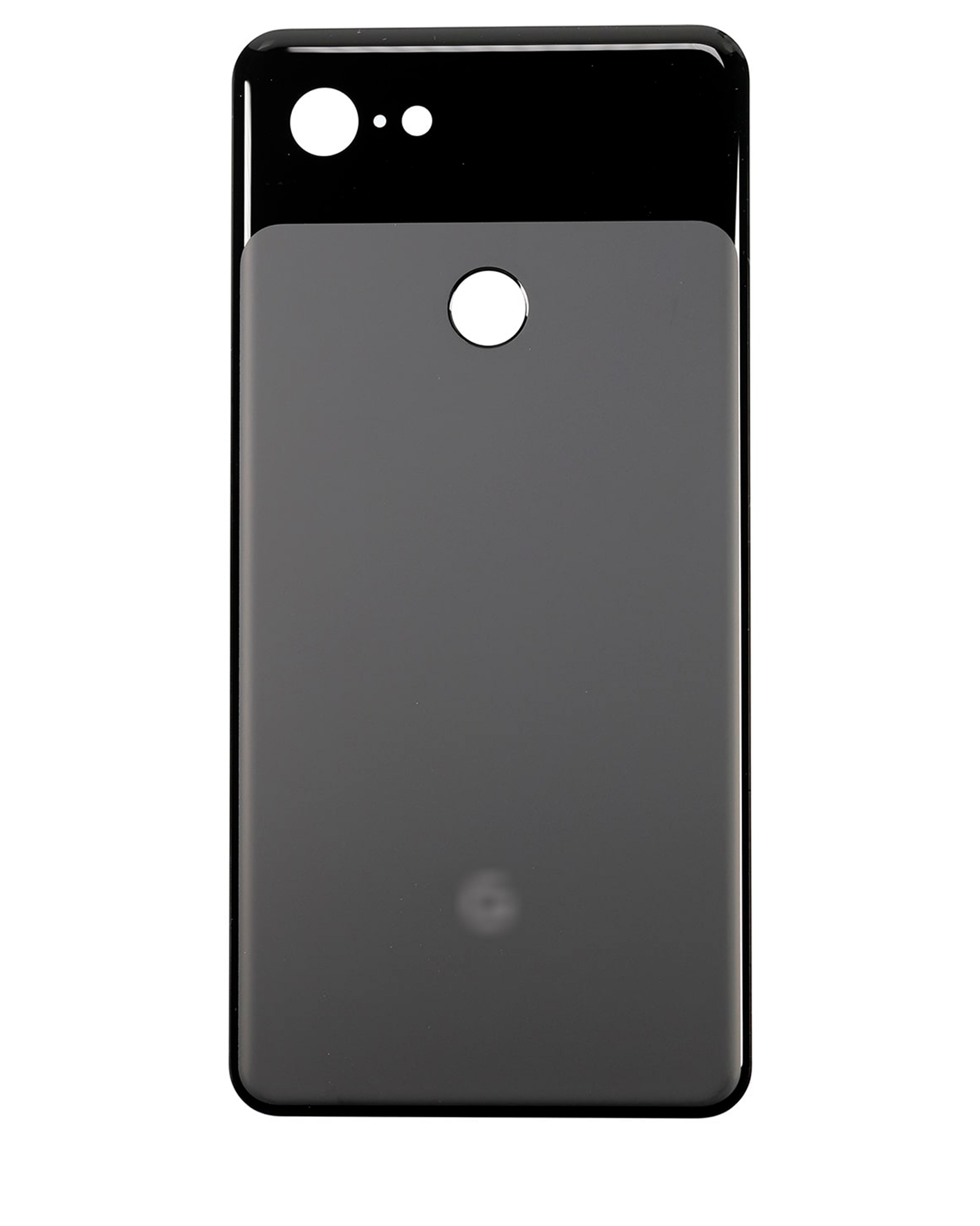 Backcover Glass für Google Pixel 3 XL (gebrauchter OEM-Ausbau: Grade New) (Schwarz)