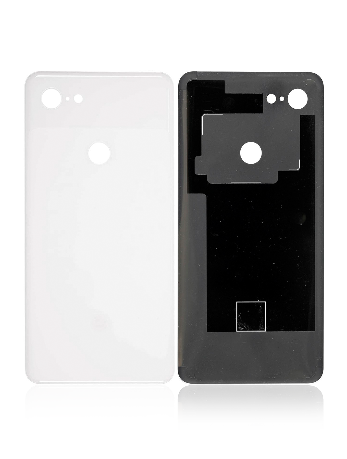 Backcover für Google Pixel 3 XL (Originalteil gebraucht: Neuzustand) (Weiß)