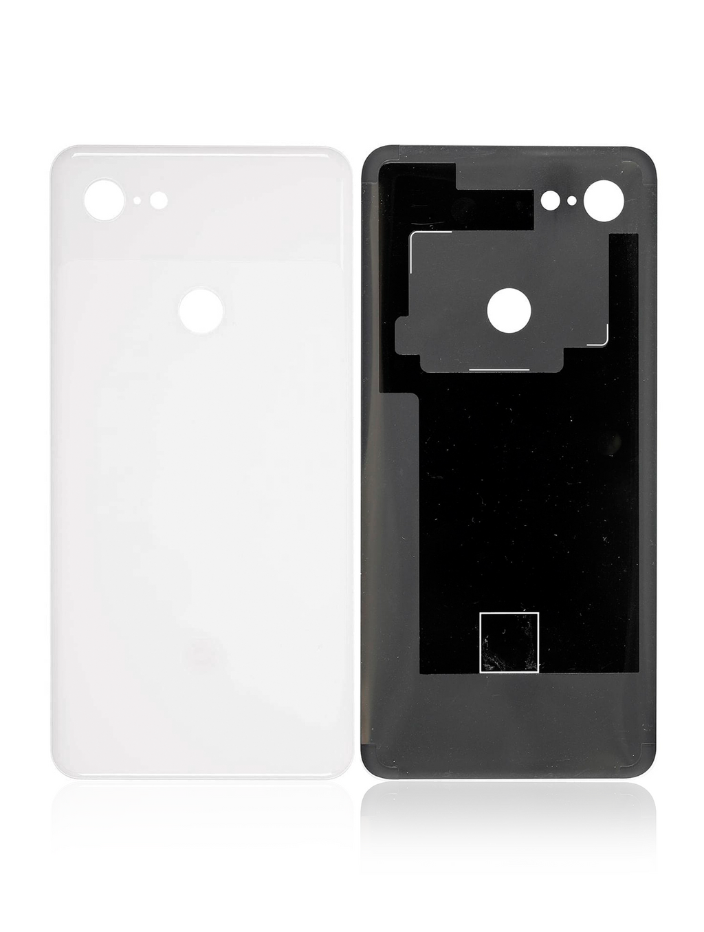 Backcover für Google Pixel 3 XL (Originalteil gebraucht: Neuzustand) (Weiß)