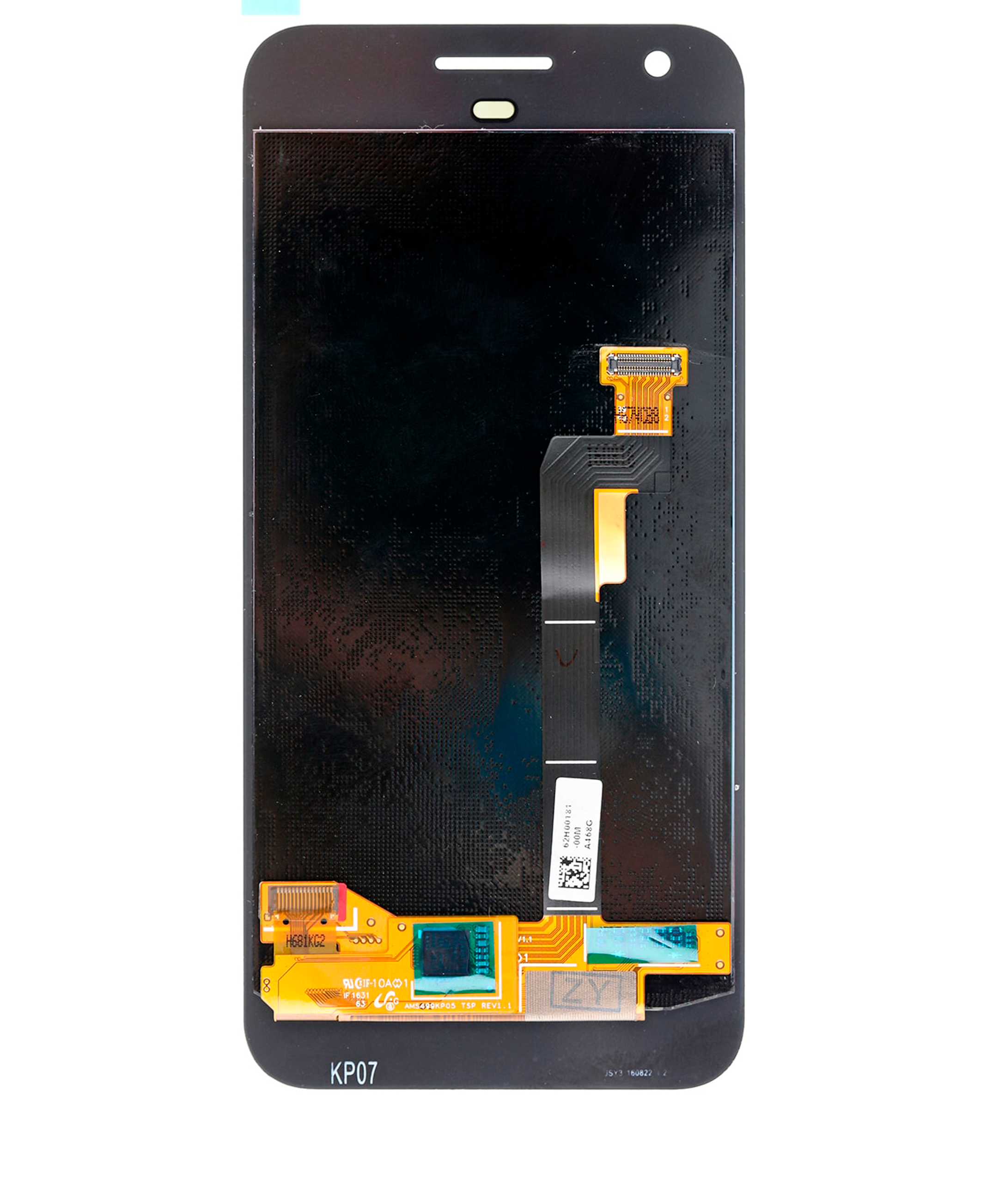 OLED Display without frame for Google Pixel 5.0 (Refurbished, Black)