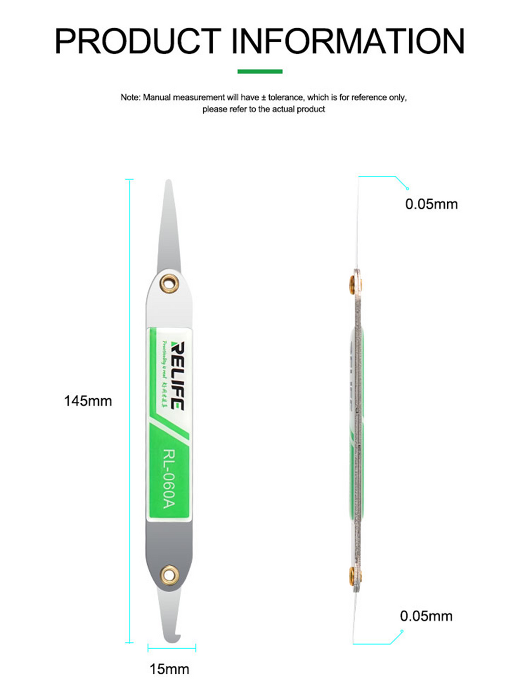 RL-060A Display Removal Tool for Curved Edges (Sunshine)