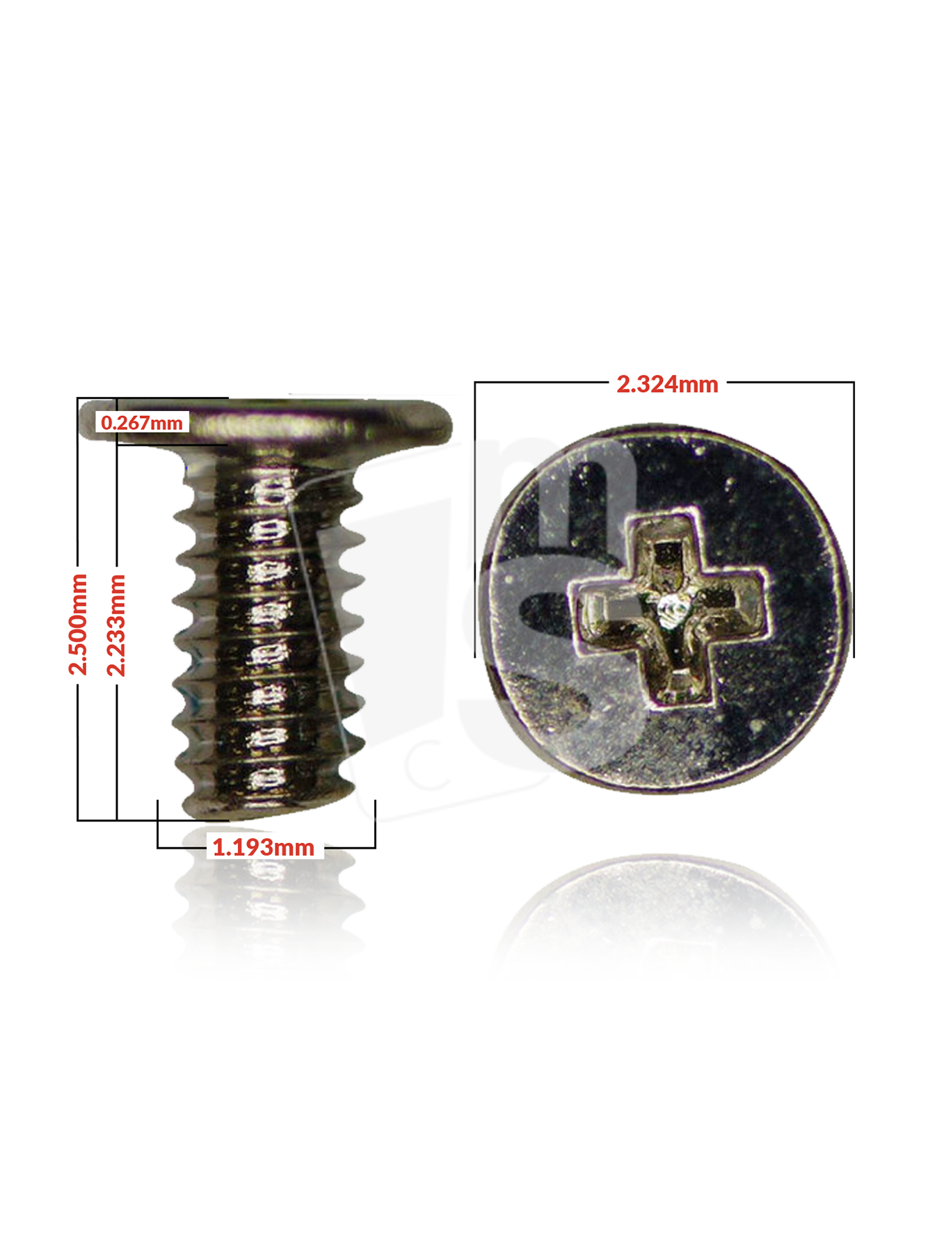 Screw Box Refill Pack [2L1] (100 Pieces)