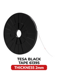 Double-Sided Acrylic Adhesive Tape Black (2MM x 25M) Tesa Model # 61395
