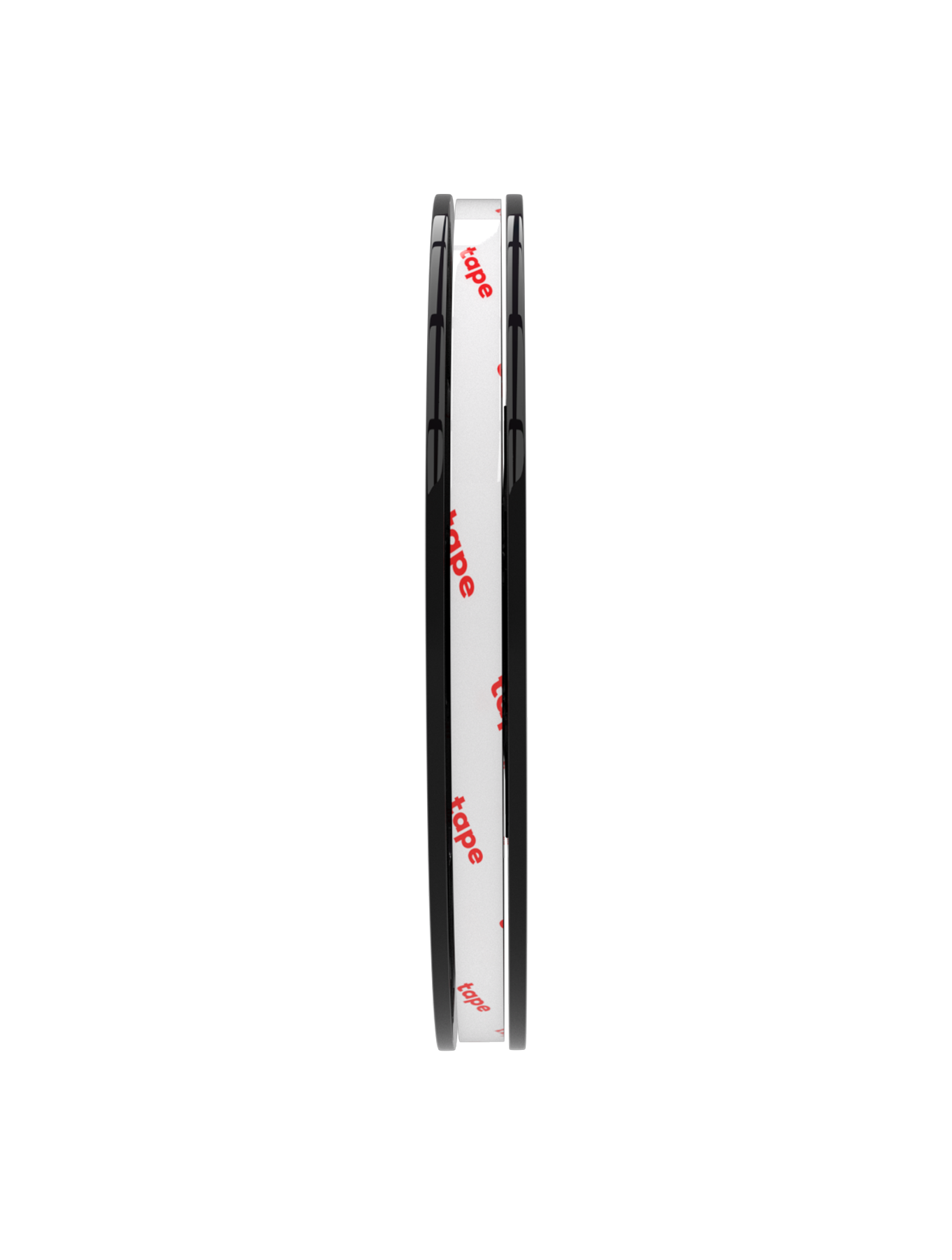 Double-sided Acrylic Adhesive Tape Black (7 mm x 25 m, Tesa Model #61395)