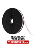 Double-Sided Acrylic Adhesive Tape Black 10MM x 25M Tesa Model # 61395